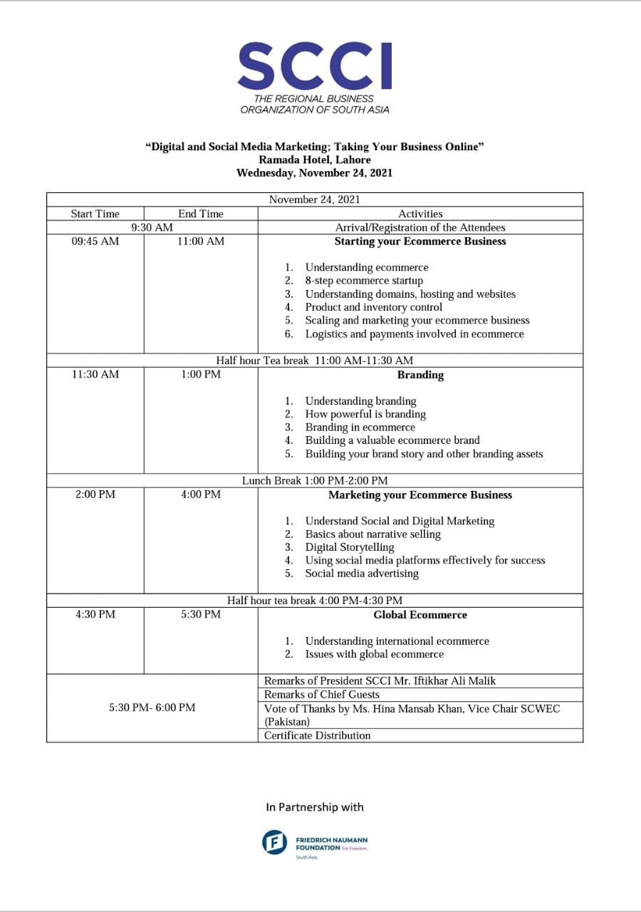 Digital Marketting by SCCI