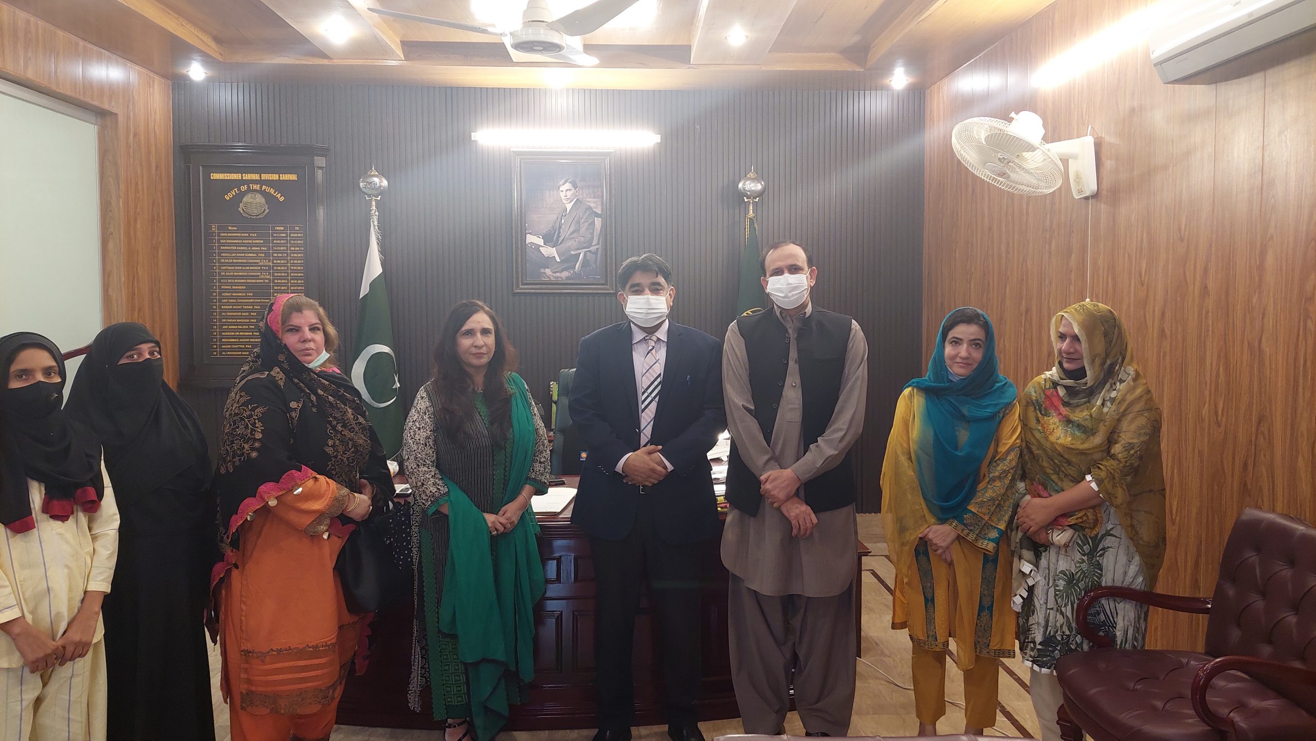 Meeting Commissioner Ali Bahadur Sahiwal