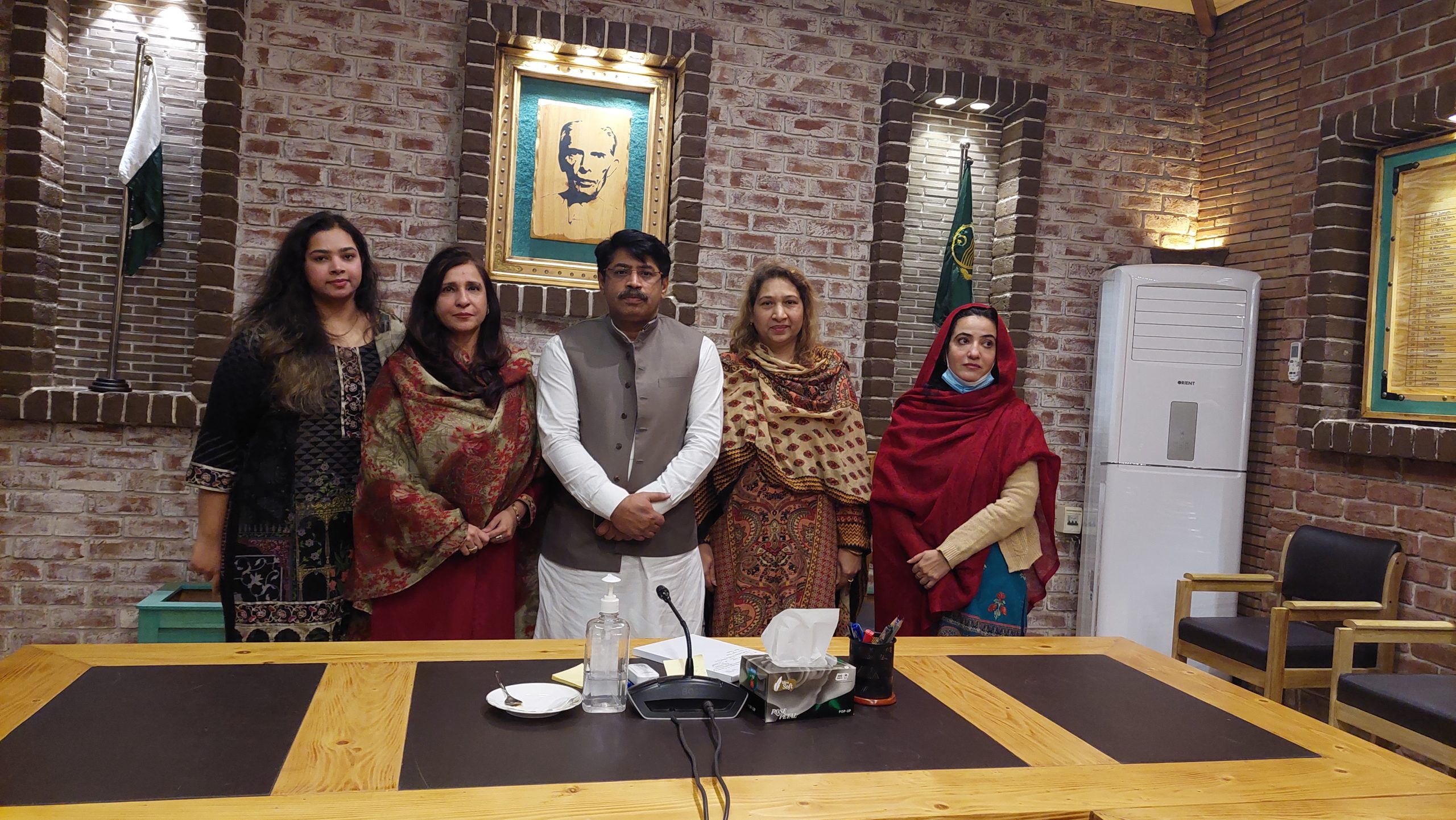 Meeting DC Wajid Ali Shah Sahiwal