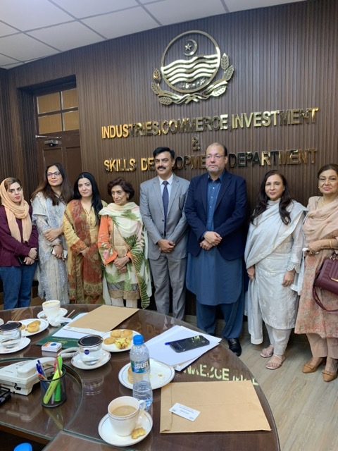 SWCCI Meeting CHAUDHRY SHAFAY HUSSAIN, Minister Industries, Commerce & Investment,  PUNJAB.