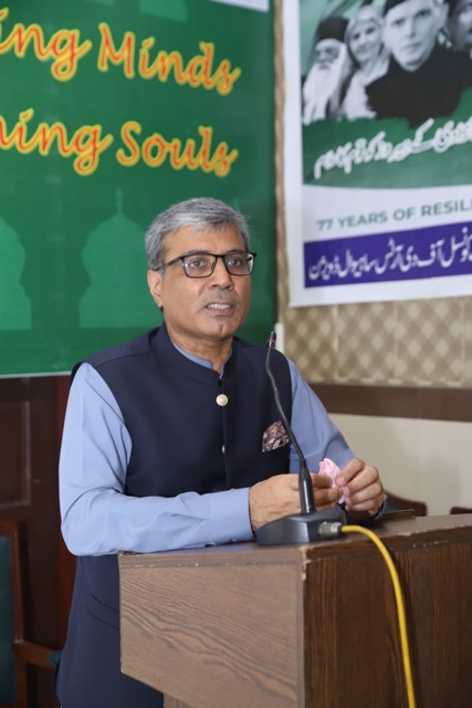 Mr. Shoaib Iqbal Syed, Commissioner Sahiwal Division, Independence Day 14-August-2024