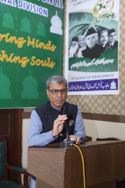 Mr. Shoaib Iqbal Syed, Commissioner Sahiwal Division, Independence Day 14-August-2024